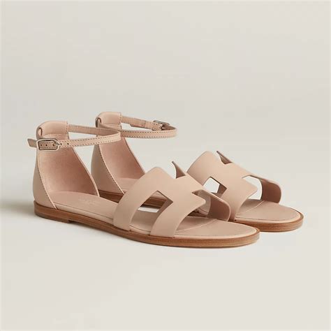 hermes santorini sandal sizing|hermes sandals with strap.